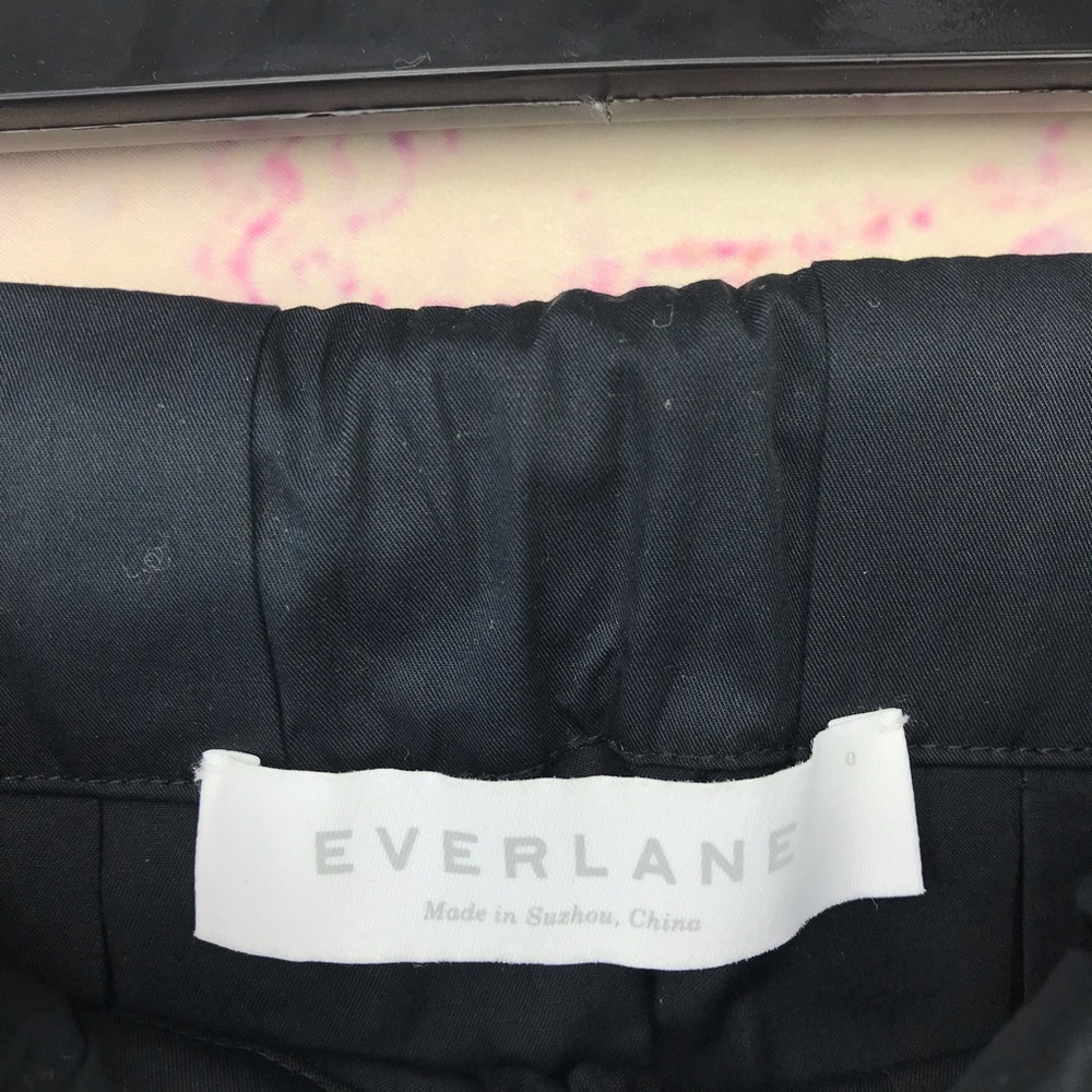 Everlane Pleated Cotton Poplin Circle Skirt Black - Picture 5 of 6